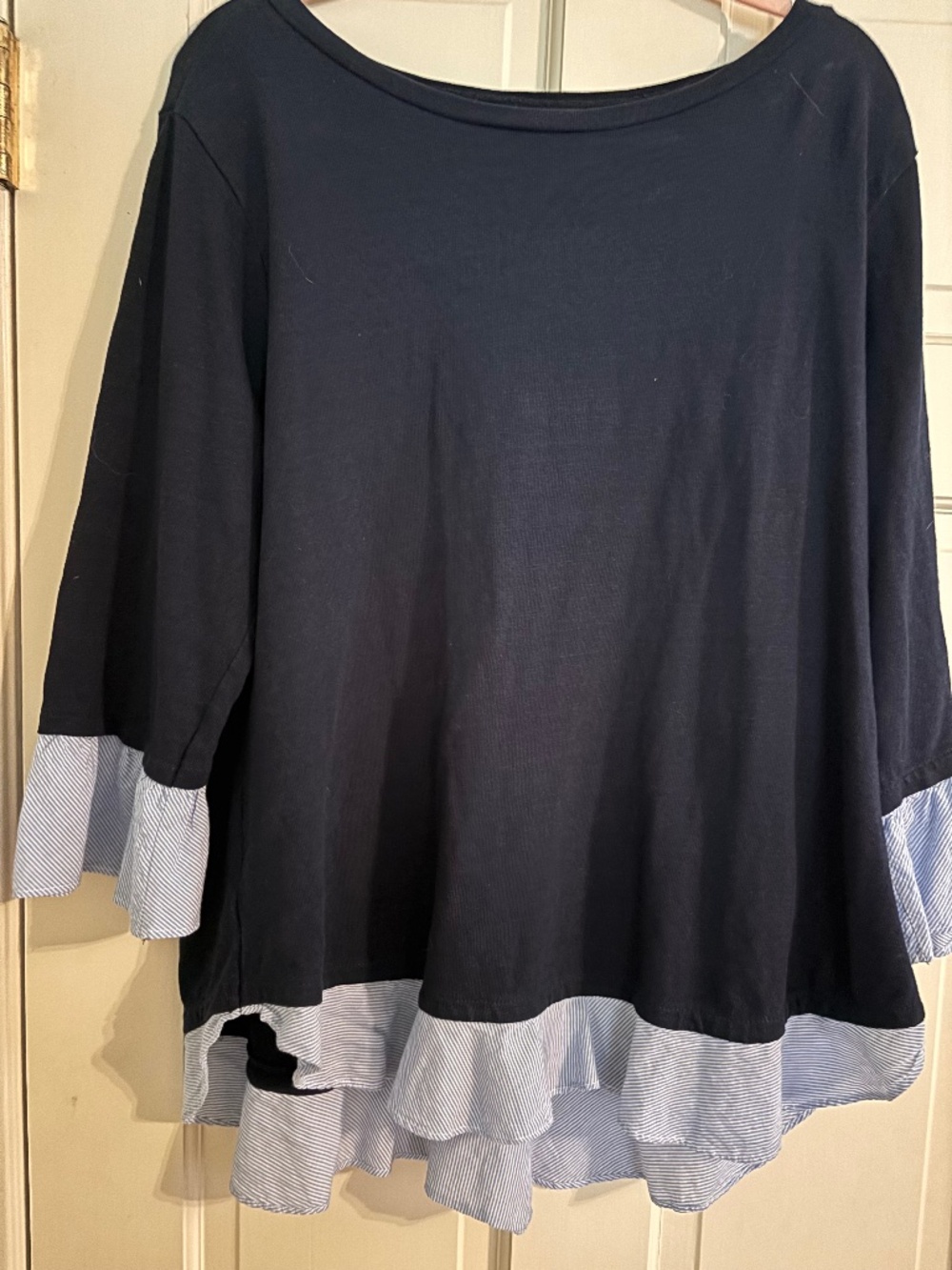 Loft Navy Blue Sweater Size XL